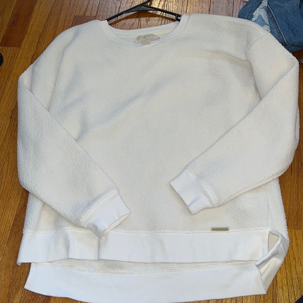 Michael Kors sherpa pull over
